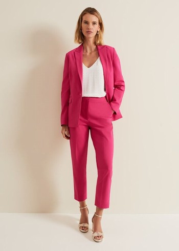 Phase Eight Ulrica Tapereds Trousers Pink Canada | ZEPBDX-568